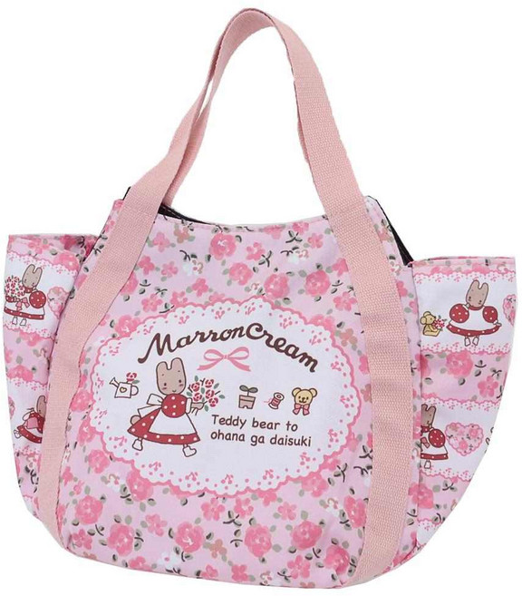 산리오 마론크림 보조가방 손가방 가방 미니 토트백