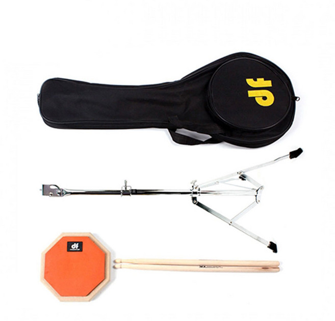 [심로악기] 드럼팩토리 드럼연습패드 셋트 (고급패드 + 스탠드 + 가방 + 스틱) DF 6", 1개