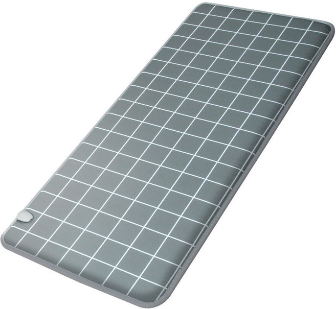 한일의료기 전자파 차단 EMF 전기장판, 그레이, 미니싱글(70 X 180cm)