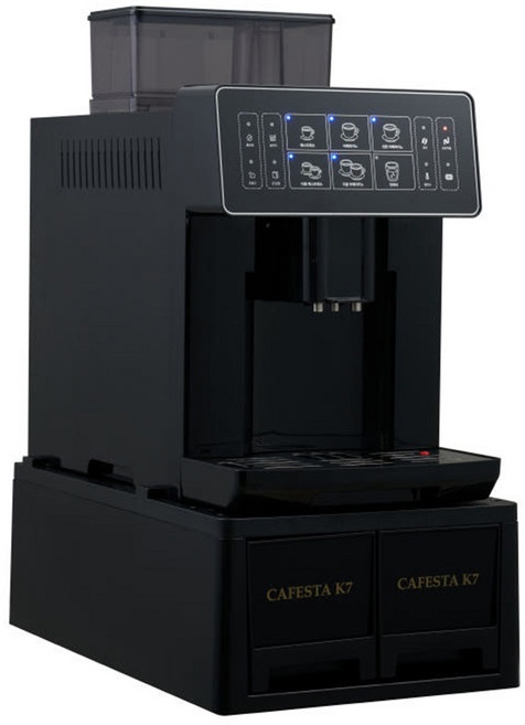 카페스타 K7 전자동 에스프레소 머신 업소용 원두커피 머신, 블랙