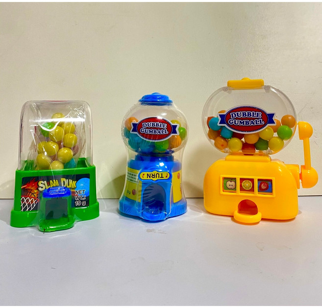 더블버블 추잉껌 장난감 모음 /럭키잭팟 슬램덩크 더블검볼/ (색상 랜덤배정), 1개