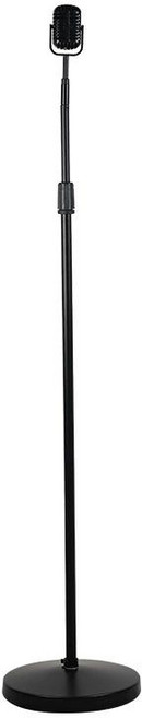 레트로 마이크 소품 보컬 영화 카페 유튜버 클래식, 기본 색상, 블랙레트로마이크업라이트디스크블랙스탠드