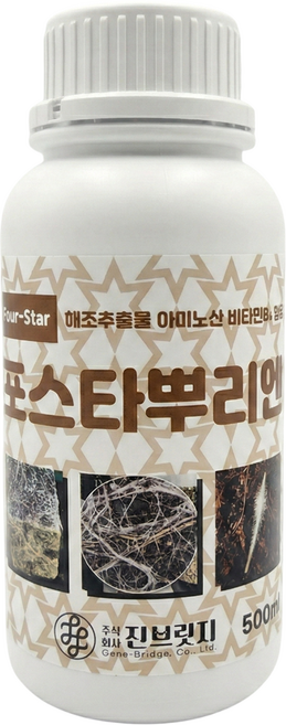 뿌리발근제 포스타뿌리엔 발근촉진제 풀빅산 해조추출물, 500ml, 1개