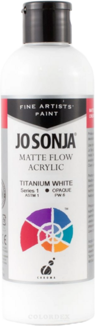 조소냐 아크릴 물감 250ml S1-109번 Titanium White 티타늄 화이트
