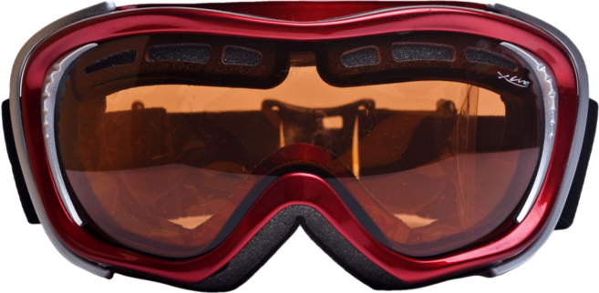 주니어 아동 스키고글 스노우보드고글 방풍고글 더블렌즈 안티포그 고급케이스포함, 엑스라인8067레드/오렌지, 1개