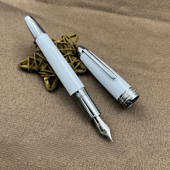 펜첸 146 황동 고급 만년필 후드 닙 0.38EF 0.5F 0.7M B 곡선 닙 잉크 펜 사무실 학교용 대량 펜 선물, 03 Bent Curved 0.7mm, 01 Open Nib
