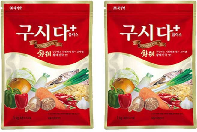 북설악 황태 구시다 플러스 조미료, 1kg, 2개