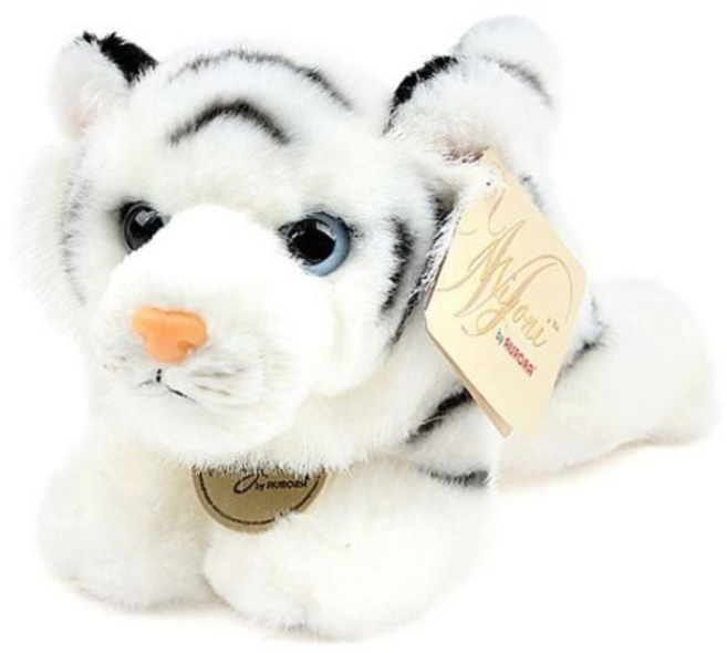 MIYONI 미요니 화이트타이거 인형 21cm 백호 호랑이, 본상품, 1개