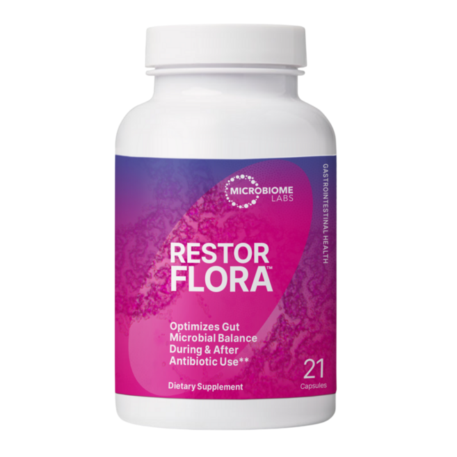 마이크로바이옴랩스 리스토어플로라 Restorflora 80억 CFU, [B0B3NB66H2] MIcrome Labs 마이크로, 1개, 21정