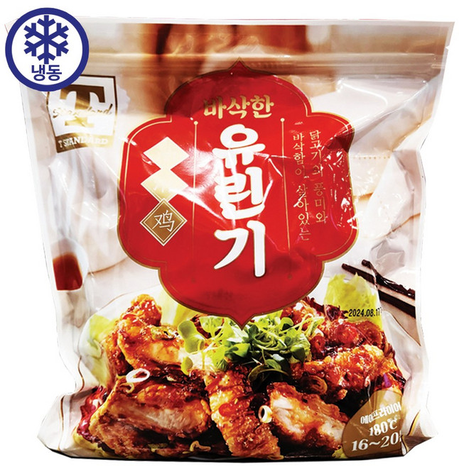 티스탠다드 바삭한 유린기 860g 아이스팩 포장, 1개