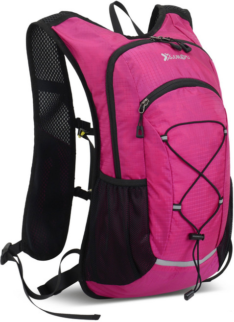 리치모리 초경량 아웃도어 등산 하이킹 백팩 방수 나일론 물백 호환 라이딩 가방, 핫핑크