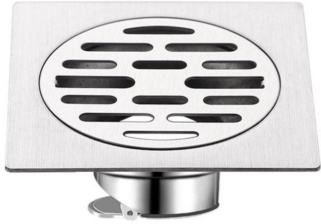 스테인레스 사각 하수구 필터 배수구커버 덮개 트랩, E. 원형 9cm 싱글드롭