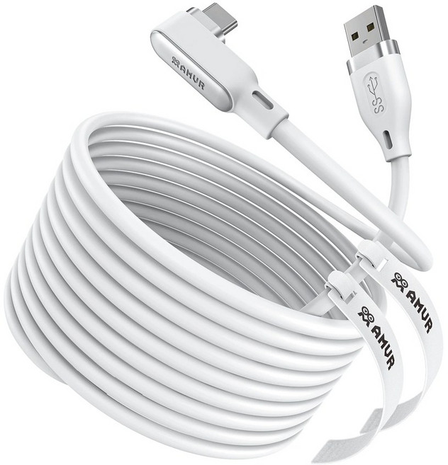 VR 링크케이블 AMVR AtoC 5M 메타퀘스트3 악세사리, AMVR 링크케이블 5m