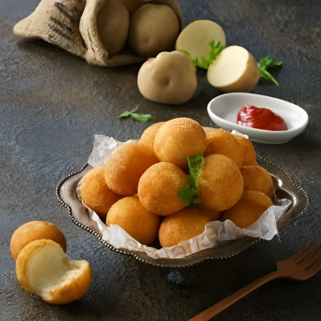 델리 포슬포슬 포테이토치즈볼 야식 술안주 간식, 1개, 1.8kg