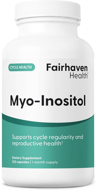 Fairhaven Health 페어헤븐헬스 미오이노시톨 120캡슐 Myo-Inositol, 1개, 120정
