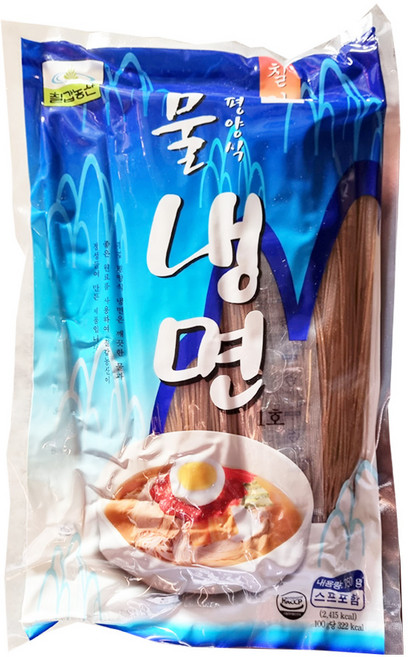 칠갑농산 평양식 물냉면(건면) 750g x 10개 BOX