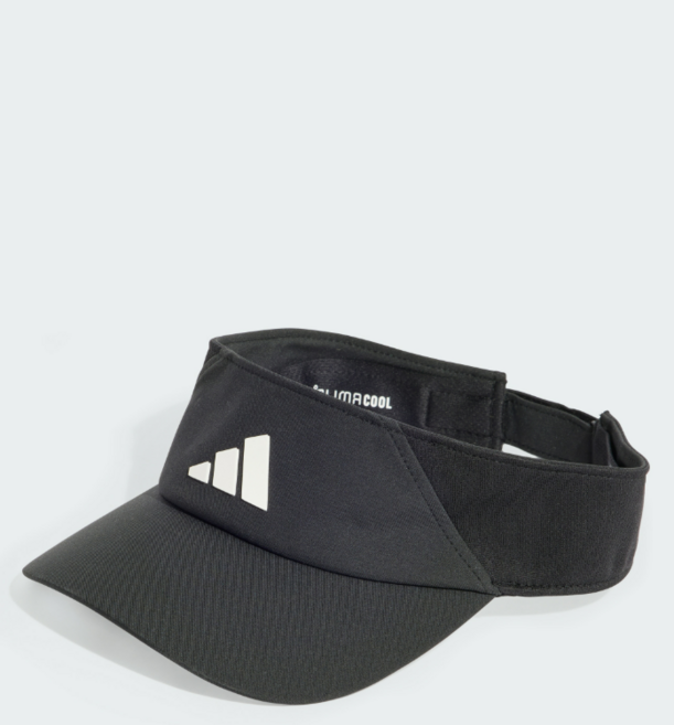 [아디다스 NC강서점] 아디다스 남녀공용 스포츠 클라이마쿨 바이저 썬캡 블랙 테니스 조깅 JN6086