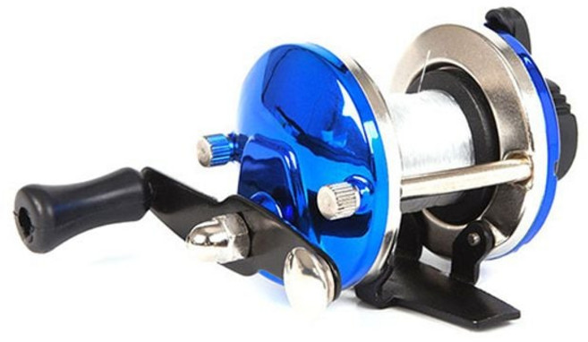 낚시용품 드럼형 베이트릴 래오피싱 가성비 베이트, 레드, 02)레드