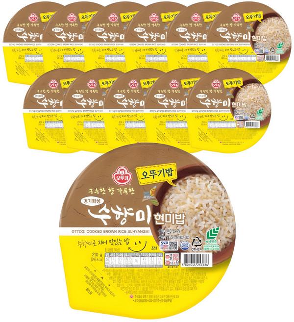 OTOKI 不倒翁 Suhangmi即食糙米飯, 12入, 210g
