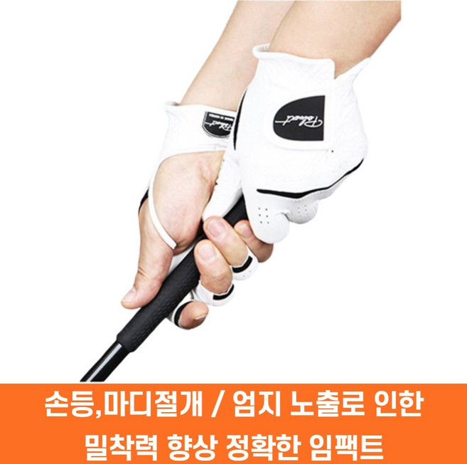 찐노마진몰 남성 여성 오른손 왼손 양손 양피 골프 장갑, 폴베르양손(남성)