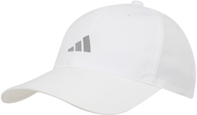 아디다스 러닝 ESS 베이스볼 캡 헬스 운동 런닝 마라톤 트레이닝 경량 통기성 조절 가능 버클 모자, 1개, 화이트