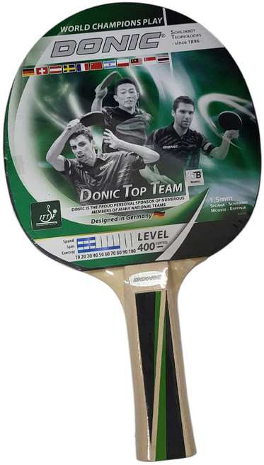 투센 도닉 쉐이크 탁구라켓 탑팀, 1개, 400