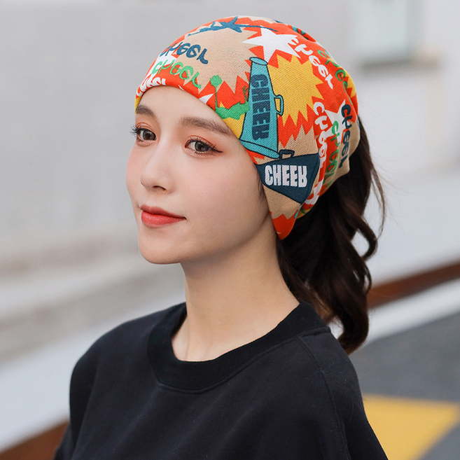 러브심플 여자두건모자 니트 스카프 머플러 봄가을