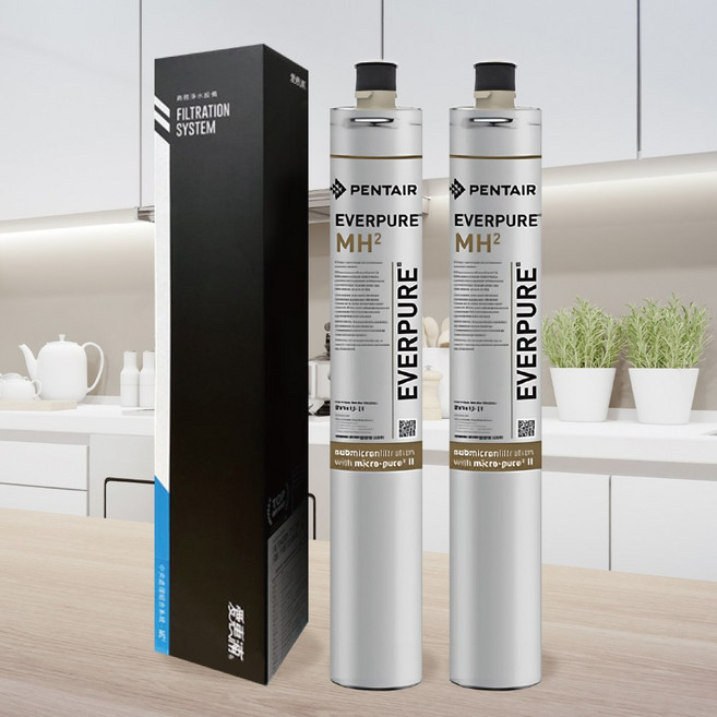 愛惠浦 EVERPURE MH-2 濾心 淨水器濾芯 兩入組, 1個