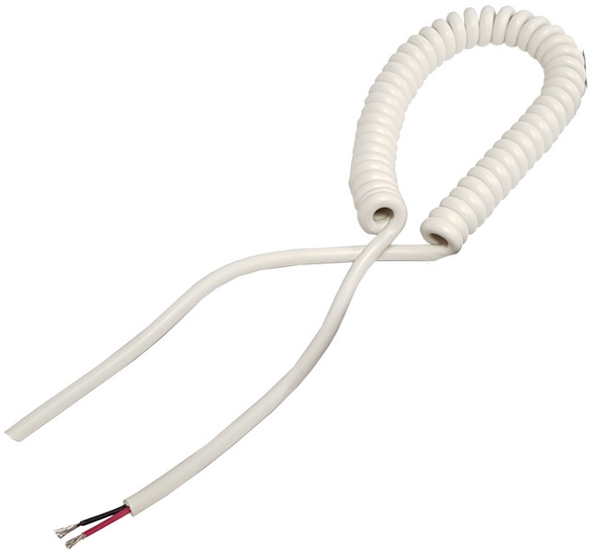 스프링코드 0.75SQx2C 백색 전기 전선 셀프인테리어, 1개