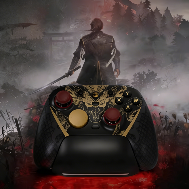 [SMTONE]GAMESIR G7 pro 천왕성 8K 키즈챔피언 콜라보레이션 무선 엘리트 게임패드 pc 블루투스 ns 안드로이드폰 switch2 경기 fps 체감 apex, 인왕 3연작 모델