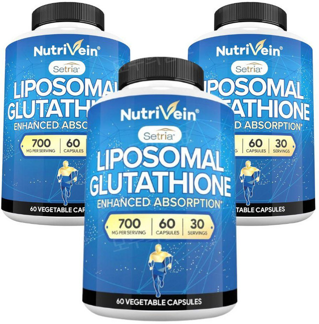 Nutrivein 글루타치온 클루타치온 700mg 60캡슐 3개