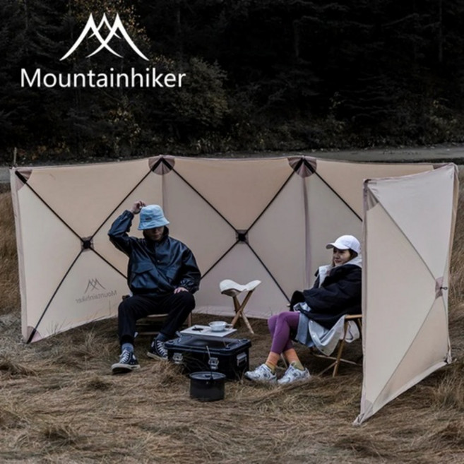 원터치 윈드 스크린 자립 불멍 오토 프론트월