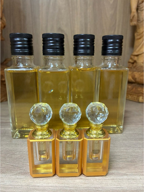 泓潤 越南芽莊沉香精油, 1個, 1ml鑽石鍍金瓶（玻璃棒）