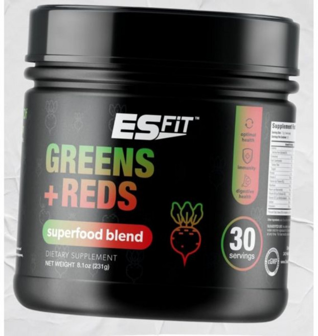 슈퍼 그린 파우더 스무디 주스 믹스 제 비타민B 유기농 성분 소화 효소가 가득한 빨강과 초록 슈퍼푸드 미국내, 슈퍼 그린 파우더 스무디 주스 믹스 항산화제 비타민B, 1개, 231g