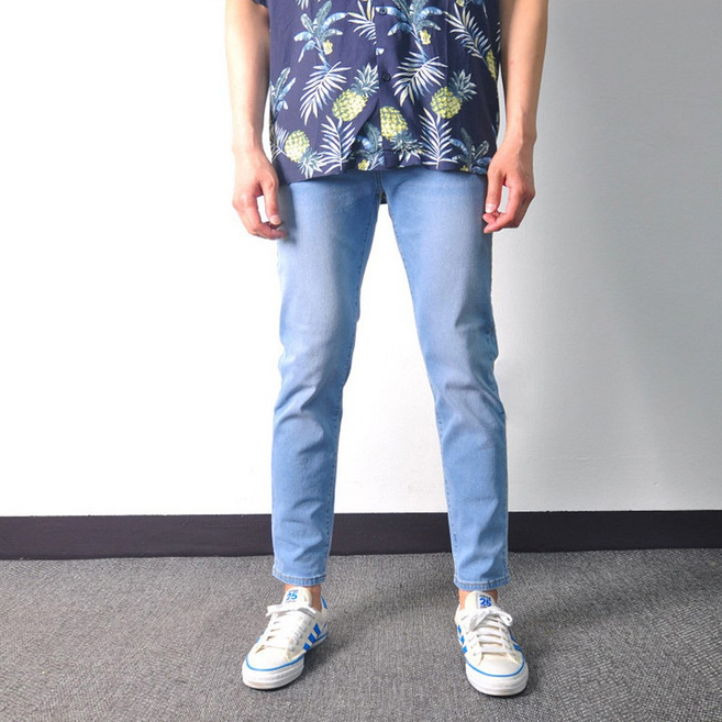 데일리 남자청바지 슬림일자 빅사이즈 42까지