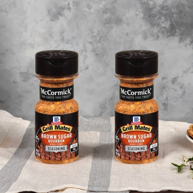 미국 맥코믹 바베큐 브라운 슈가 시즈닝 가루 조미료 85g x2개 마리네이드, 2개