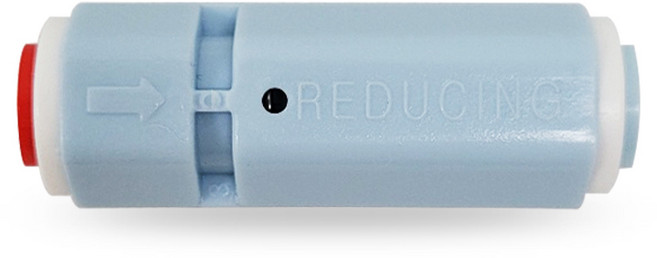 1/4 정수기 소형 감압밸브 6mm 피팅형 수압조절 압력조절밸브, 1개