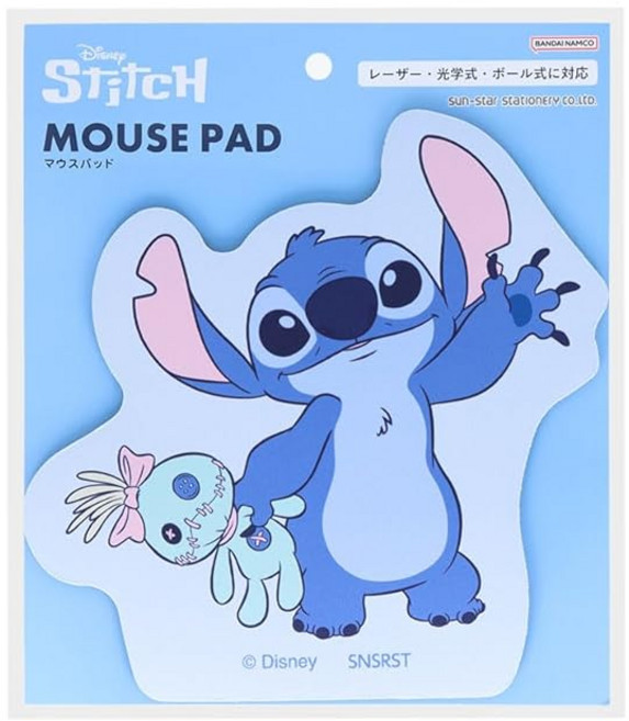 썬스타문구(Sun-Star Stationery) 디즈니 마우스패드 다이컷 스티치 릴로앤스티치 스티치 SBS 4141415