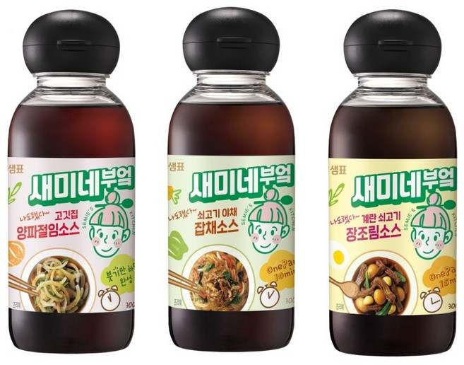 샘표 새미네 부엌 반찬만들기 소스 300ml 3종 X 1세트 (양파 잡채 장조림), 1개