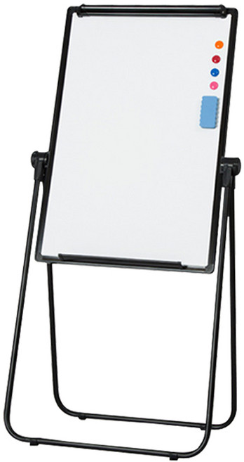 RTAKO U型雙面磁性白板 60*90CM 可移動升降留言板, U型寫字白板