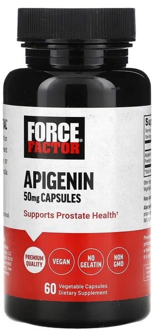 Force Factor 프리미엄 아피제닌 Apigenin 50mg 포스팩터, 1개, 60정 - 쿠팡