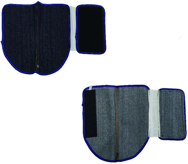 청각반 용접용 데님 안전각반, 1개, 청각반(용접용)