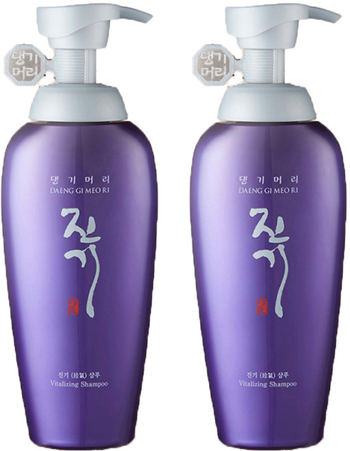 댕기머리 진기 샴푸 500ml, 2개