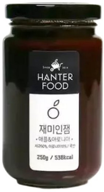 한터식품무설탕 아로니아베리잼(250g), 1개, 250g