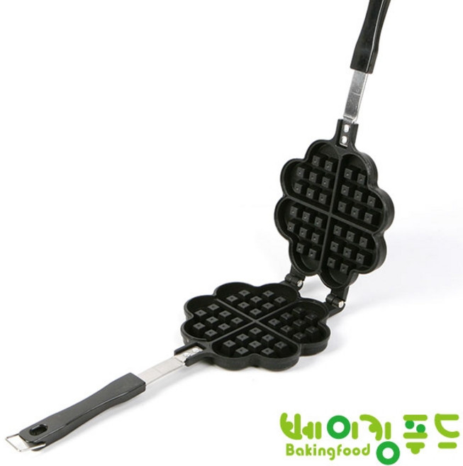 하트 와플팬 4구, 1개