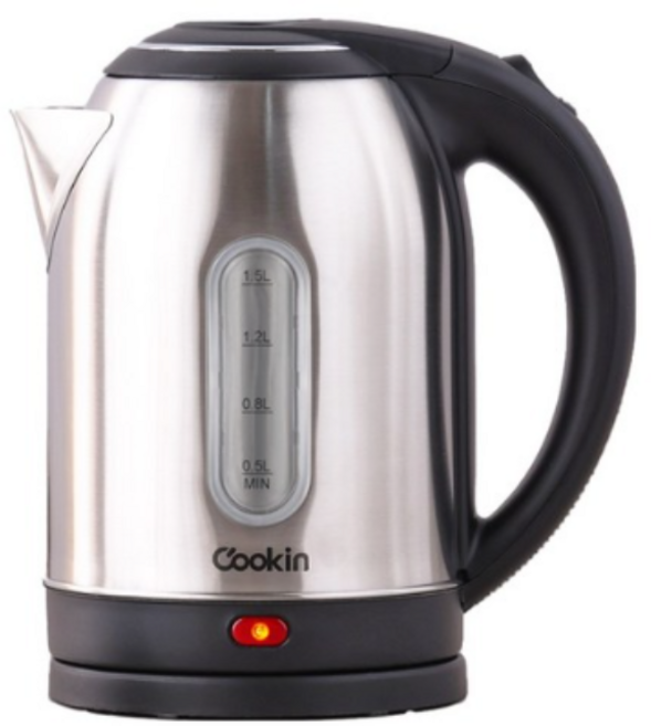 키친플라워 쿠킨 윈도우 전기포트 2L, KEK - GLB204WCP