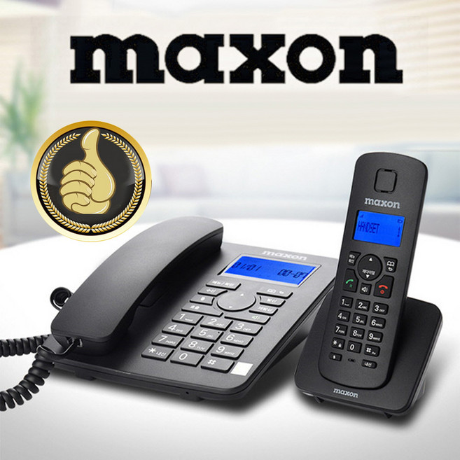 맥슨 2in1 개별 유무선 디지털전화기 970, 단일 모델명/품번