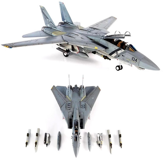 RBF 絕版 JC 金屬 1:72 F-14D 戰鬥機 模型 JCW-72-F14-008, 1個