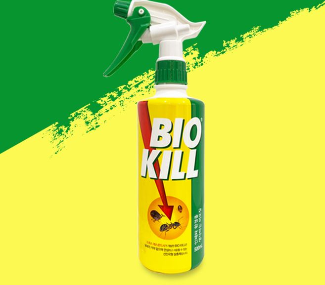 동성제약 비오킬 여행용 동남아 배낭여행 빈대 베드버그 퇴치제 스프레이, 1세트, 500ml