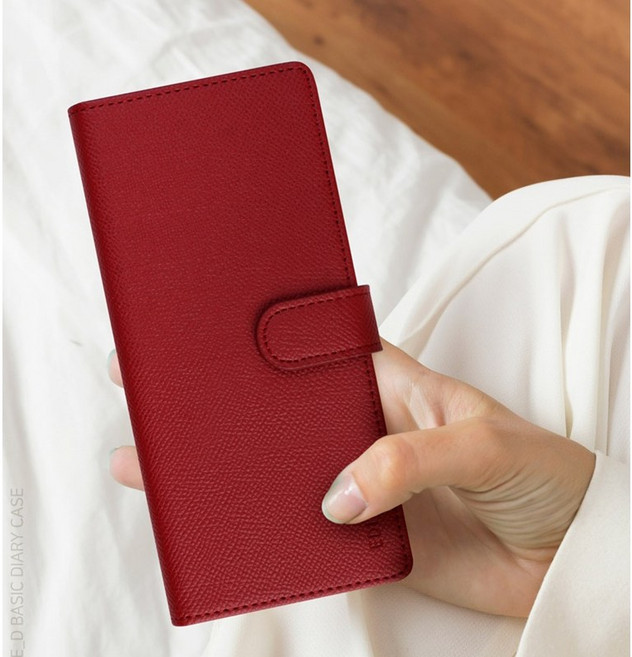 심플 베이직 다이어리 카드 지갑 케이스 갤럭시S23FE SM-S711N